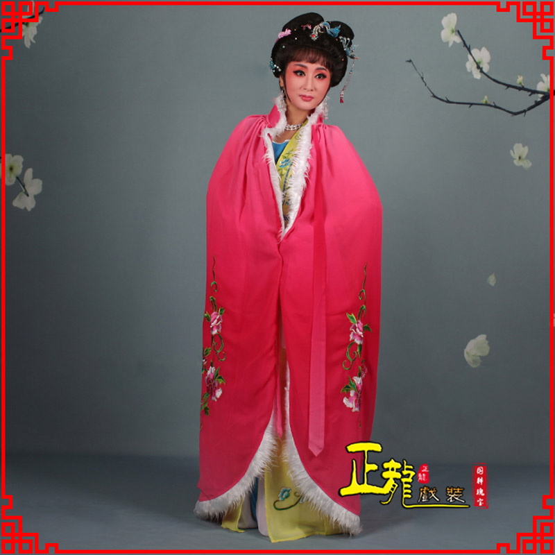 宜昌小花旦绣花斗篷 花旦披风